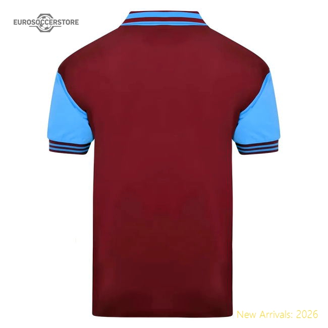 West Ham United 1980 Admiral Retro Shirt-Football Shirts Shop