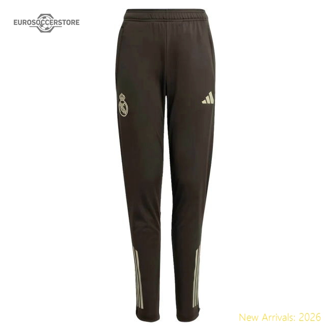 2025-2026 Real Madrid Tracksuit (Almost Lime) - Kids-Football Shirts Shop