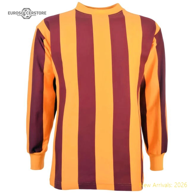 Bradford City 1960s Kids Retro Football Shirt-Football Shirts Shop