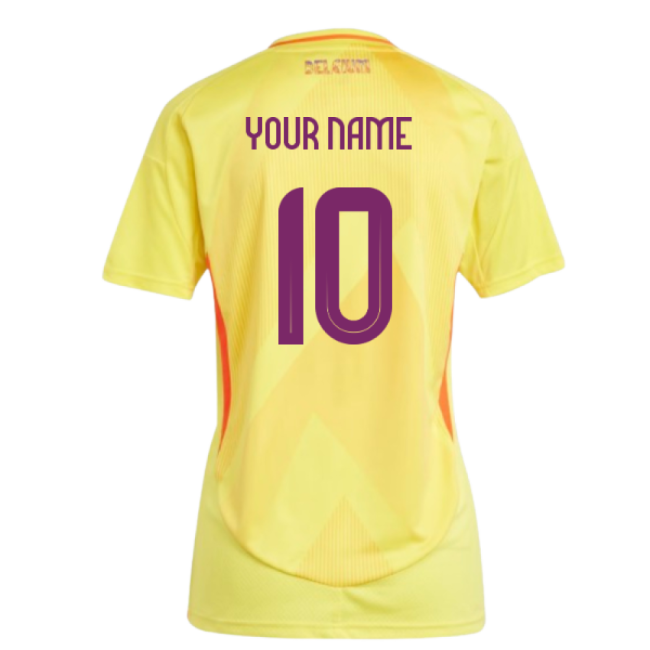 2025-2026 Belgium Womens Team Away Shirt (Ladies) (Your Name)-Football Shirts Shop