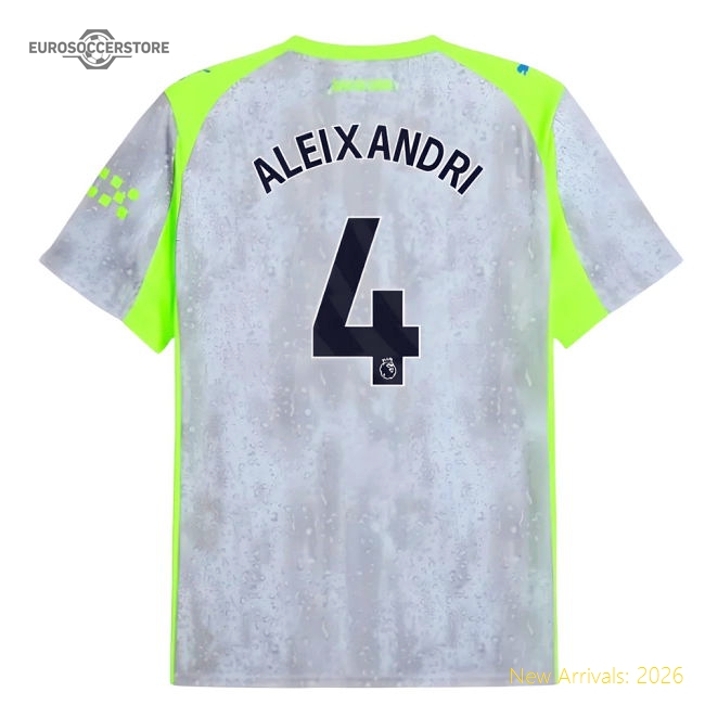 2025-2026 Man City Third Shirt (Aleixandri 4)-Football Shirts Shop