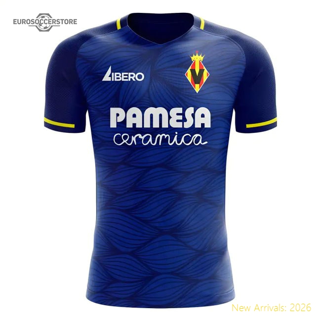 Villarreal 2025-2026 Away Concept Football Kit (Libero) (KUBO 16)-Football Shirts Shop