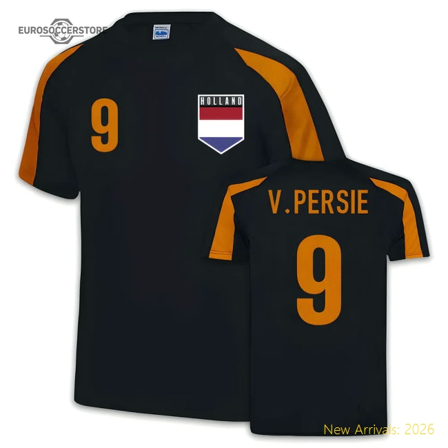 Holland Sports Training Jersey (v.persie 9)-Football Shirts Shop