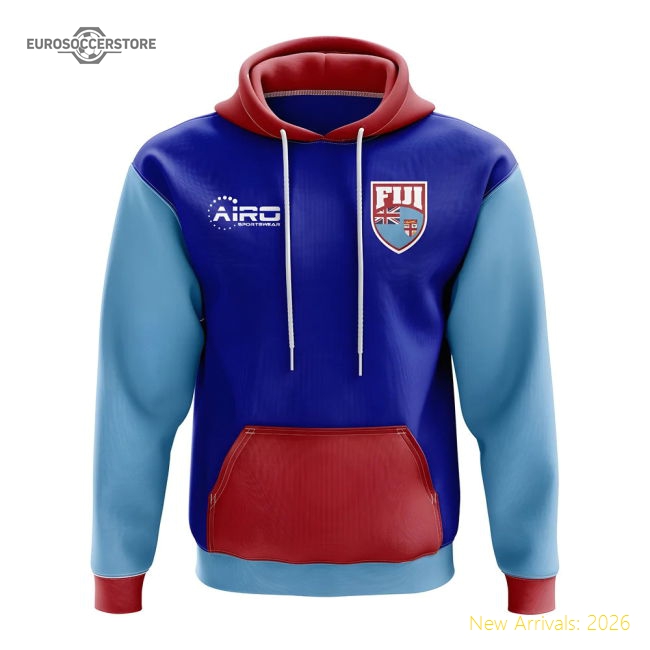 Fiji Concept Country Football Hoody (Blue)-Football Shirts Shop