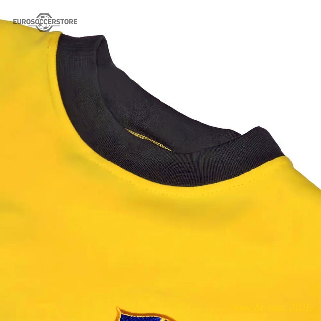 Brazil 1970 World Cup Carlos Alberto Retro Football Shirt-Football Shirts Shop