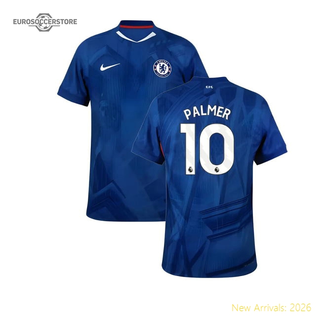 2025-2026 Chelsea Home Authentic Shirt (Palmer 10)-Football Shirts Shop