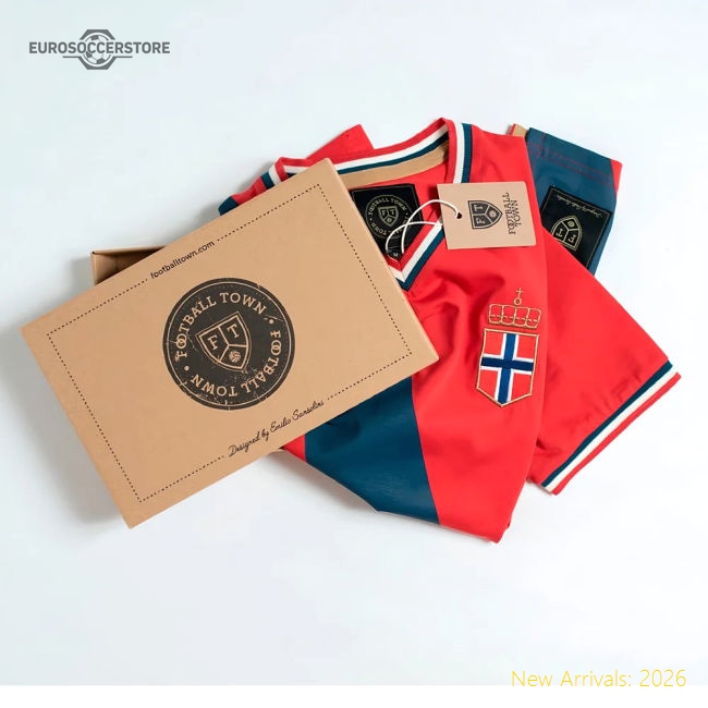 Vintage Norway Krone Soccer Jersey-Football Shirts Shop