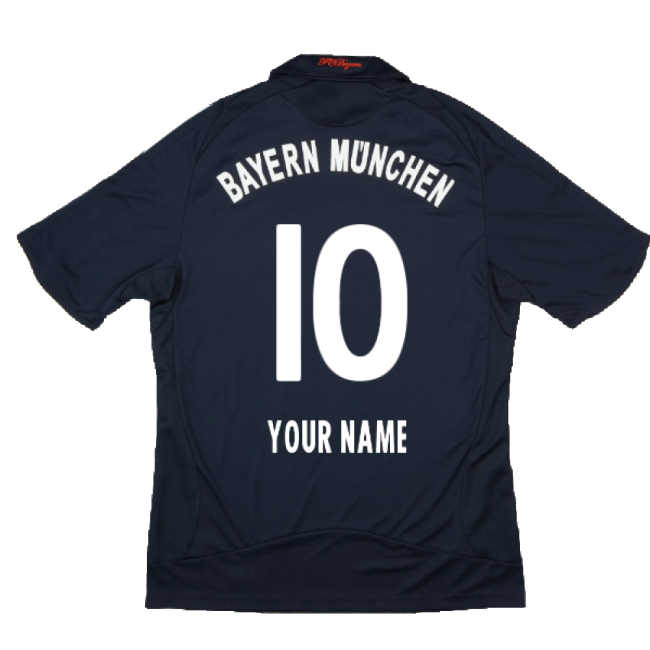 Bayern Munich 2008-10 Away Shirt ((Excellent) S) (Your Name)-Football Shirts Shop