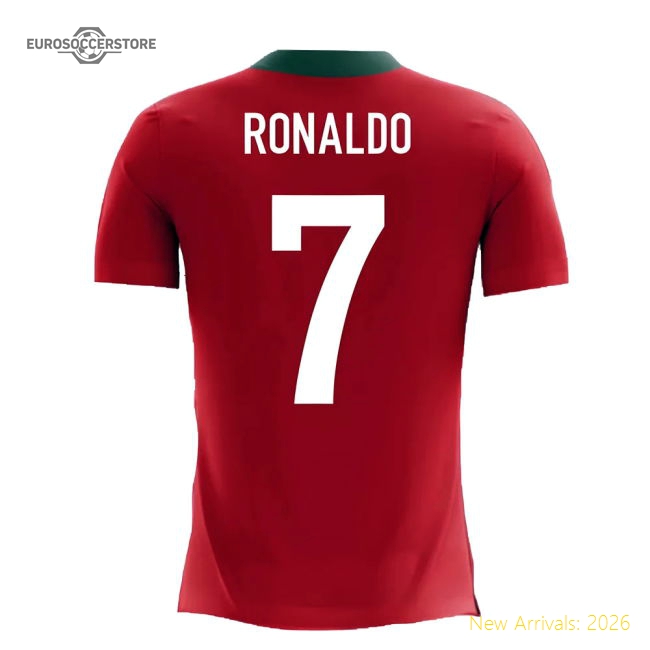 2025-2026 Portugal Airo Concept Home Shirt (Ronaldo 7)-Football Shirts Shop