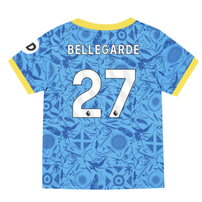 2025-2026 Wolves Third Infant Kit (Bellegarde 27)-Football Shirts Shop