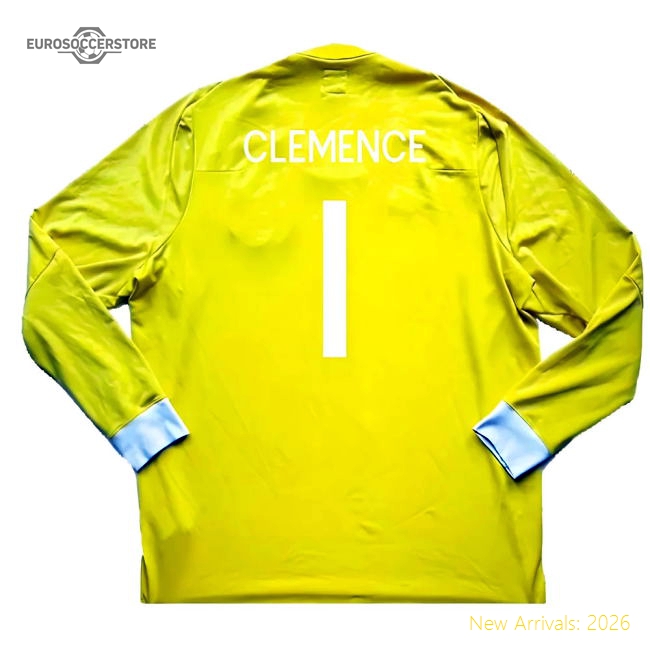 England 2010-11 Goalkeeper Away Shirt ((Good) XXL) (CLEMENCE 1)-Football Shirts Shop