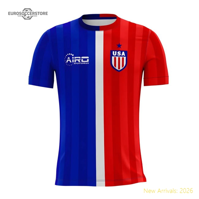 2025-2026 USA Away Concept Football Shirt-Football Shirts Shop