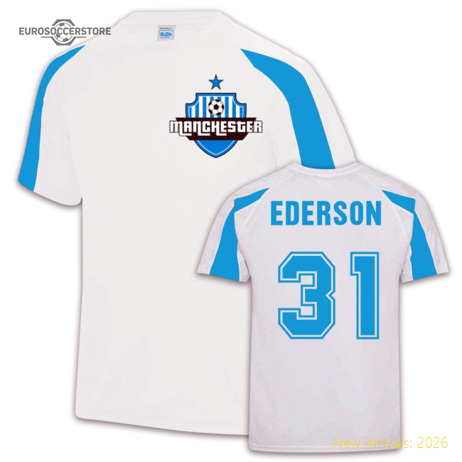 Manchester City Sports Training Jersey (Ederson 31)-Football Shirts Shop