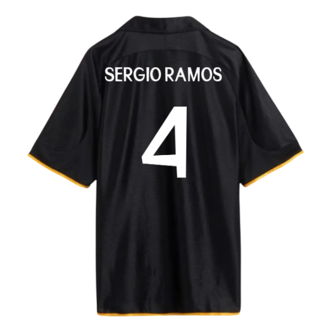 1998-2000 Real Madrid Reissue Away Shirt (Sergio Ramos 4)-Football Shirts Shop