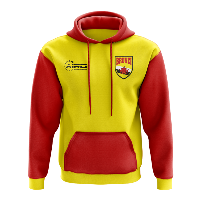 Brunei Concept Country Football Hoody (Yellow)-Football Shirts Shop