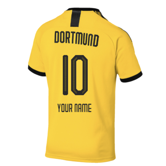 2019-2020 Borussia Dortmund Home Shirt (Your Name)-Football Shirts Shop