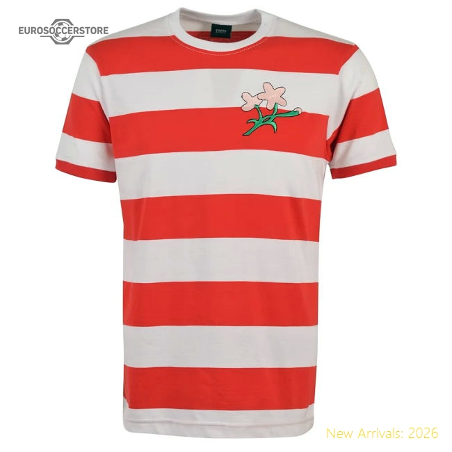 Japan Rugby Stripe T-Shirt-Football Shirts Shop