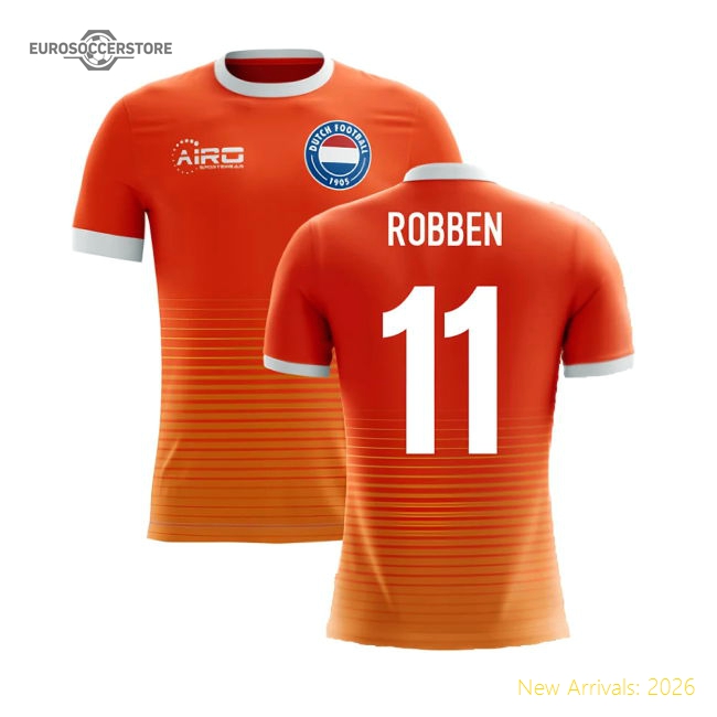 2025-2026 Holland Airo Concept Home Shirt (Robben 11)-Football Shirts Shop