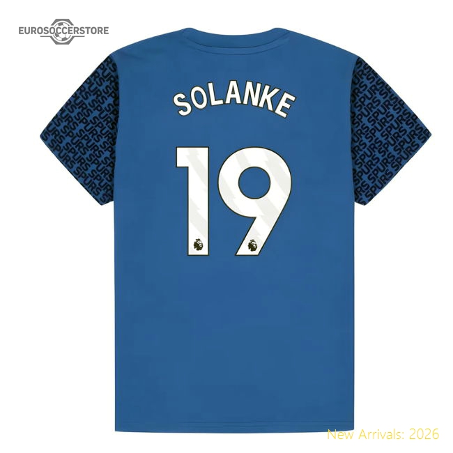 Tottenham Hotspur Graphic T-shirt (Blue) - Kids (Solanke 19)-Football Shirts Shop