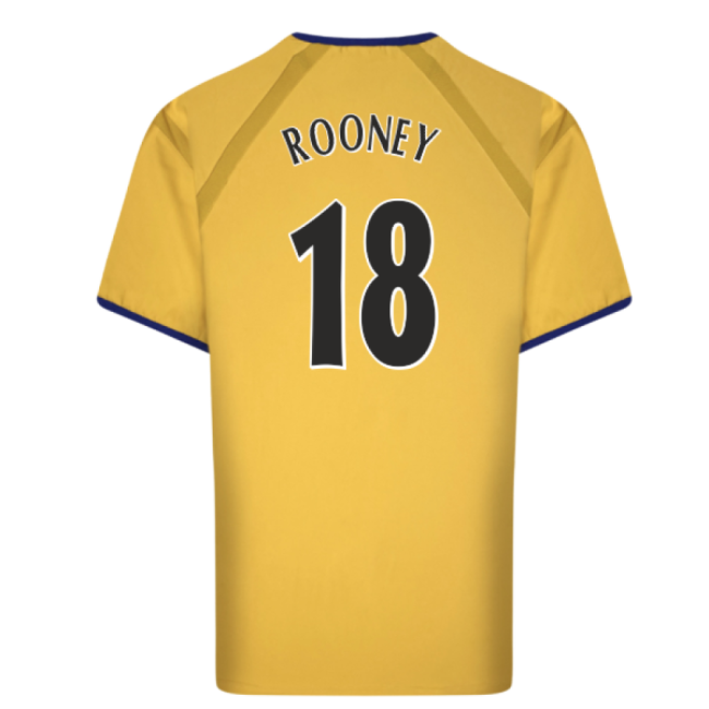 Everton 2003 Anniversary Retro Away Shirt (Rooney 18)-Football Shirts Shop