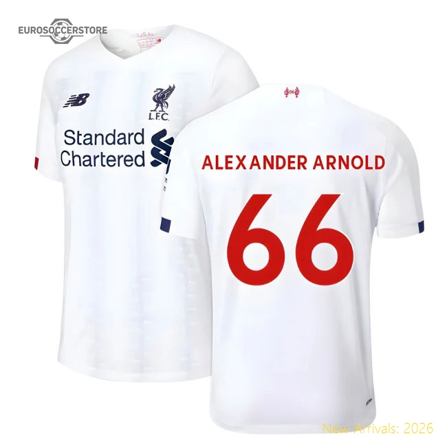 2019-2020 Liverpool Away Football Shirt (Alexander Arnold 66)-Football Shirts Shop