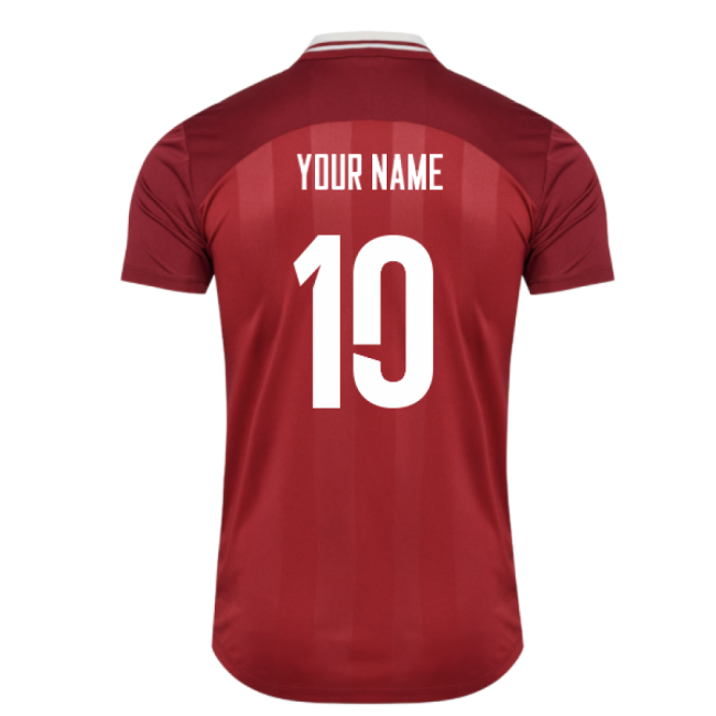 2025-2026 Denmark Womens Team Home Shirt (Unisex) (Your Name)-Football Shirts Shop