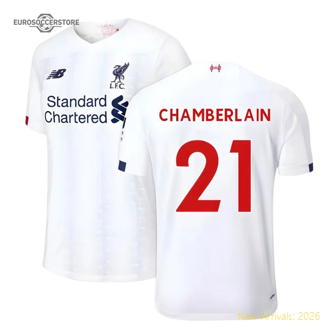 2019-2020 Liverpool Away Football Shirt (Chamberlain 21)-Football Shirts Shop
