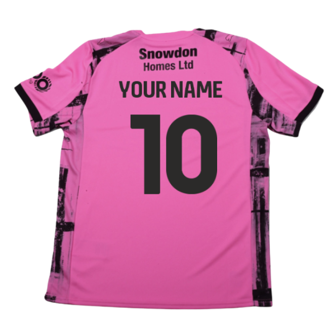 2025-2026 Northampton Town Away Shirt (Your Name)-Football Shirts Shop
