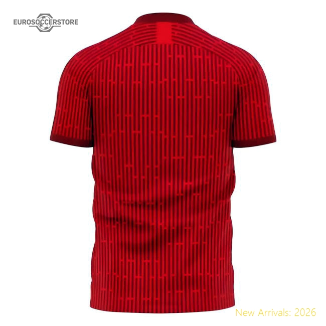 Aberdeen 2025-2026 Home Concept Football Kit (Airo) (MCLEISH 5)-Football Shirts Shop
