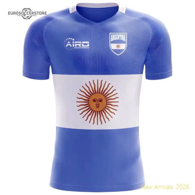 2025-2026 Argentina Flag Concept Football Shirt - Baby-Football Shirts Shop