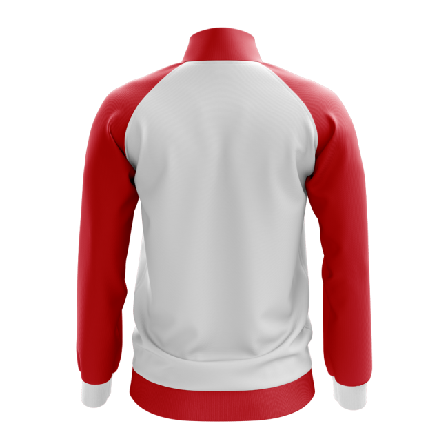 Oman Concept Football Track Jacket (White)-Football Shirts Shop