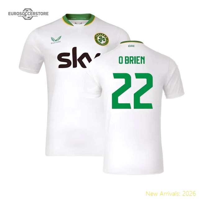 2024-2025 Republic of Ireland Away Shirt (O Brien 22)-Football Shirts Shop