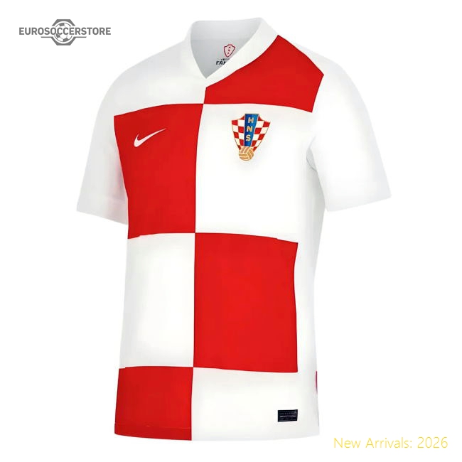 2024-2025 Croatia Home Shirt-Football Shirts Shop