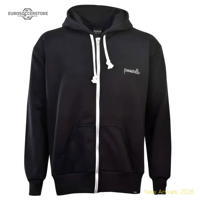Pennarello: World Cup Mexico '70 Zipped Hoodie - Black-Football Shirts Shop
