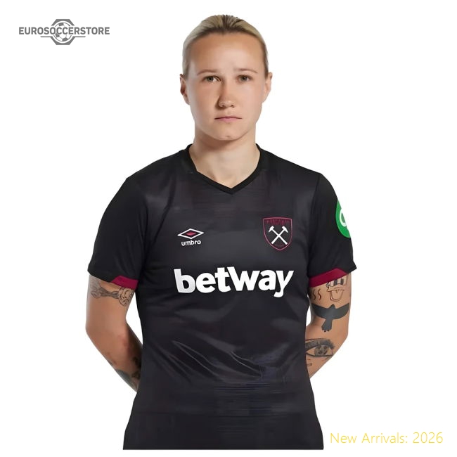 2024-2025 West Ham Away Shirt (Womens)-Football Shirts Shop