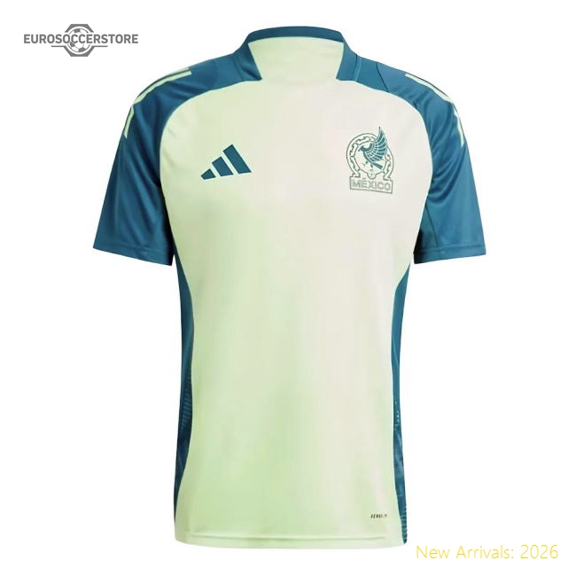 2024-2025 Mexico Training Jersey (Green) (CHICHARITO 14)-Football Shirts Shop
