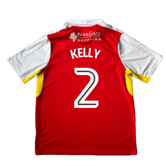 Rotherham 2016-17 Home Shirt ((Good) XL) (Kelly 2)-Football Shirts Shop