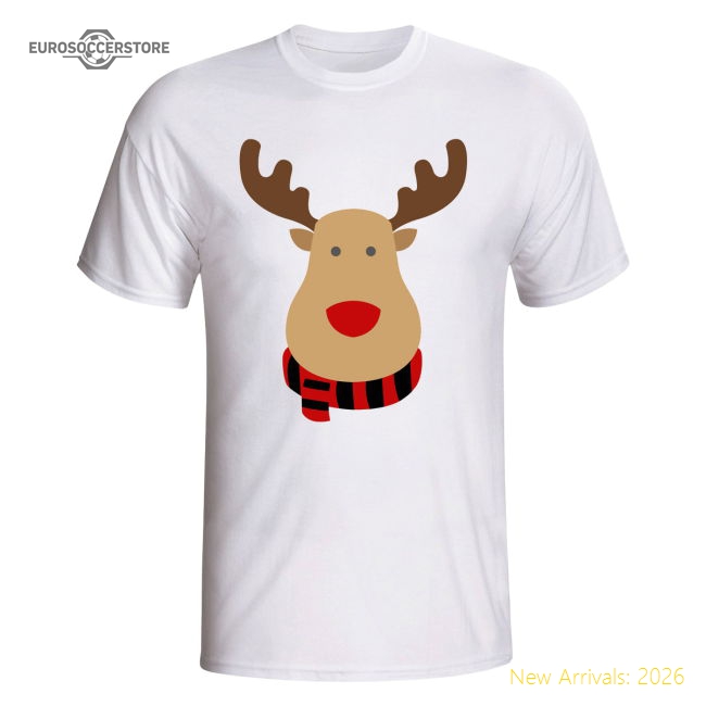 Ac Milan Rudolph Supporters T-shirt (white)-Football Shirts Shop