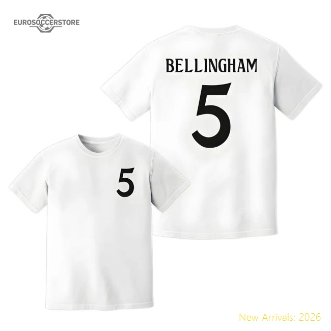Jude Bellingham Real Madrid Hero Tee-Football Shirts Shop