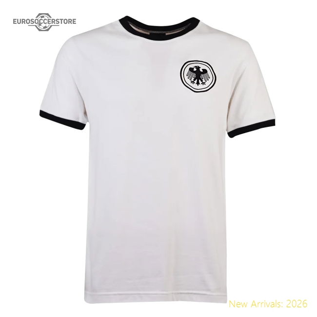 Germany T-Shirt - White-Football Shirts Shop