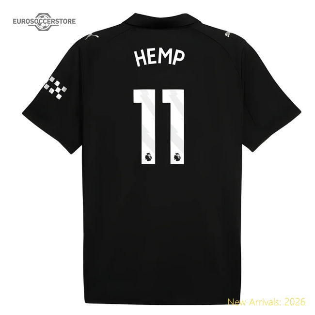 2025-2026 Man City Away Shirt (Hemp 11)-Football Shirts Shop