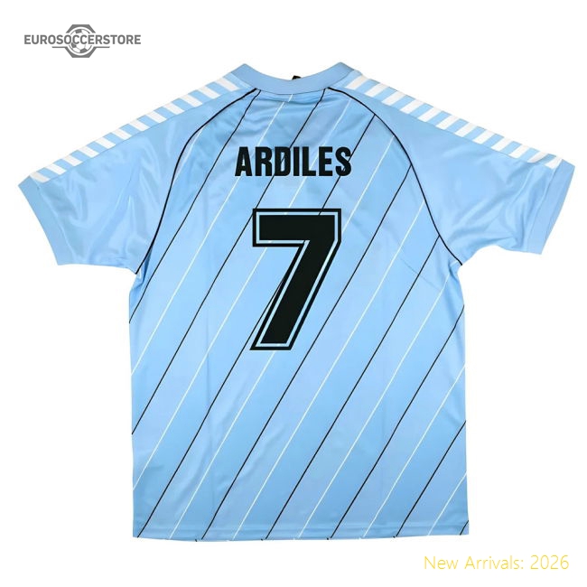 Tottenham 1985/87 Retro Hummel Away Shirt (Ardiles 7)-Football Shirts Shop