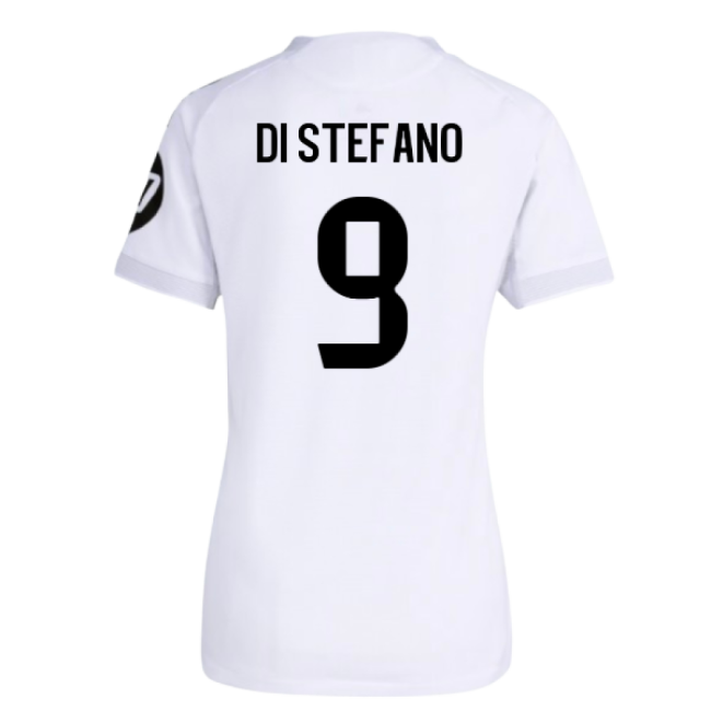 2025-2026 Real Madrid Authentic Home Shirt (Womens) (Di Stefano 9)-Football Shirts Shop