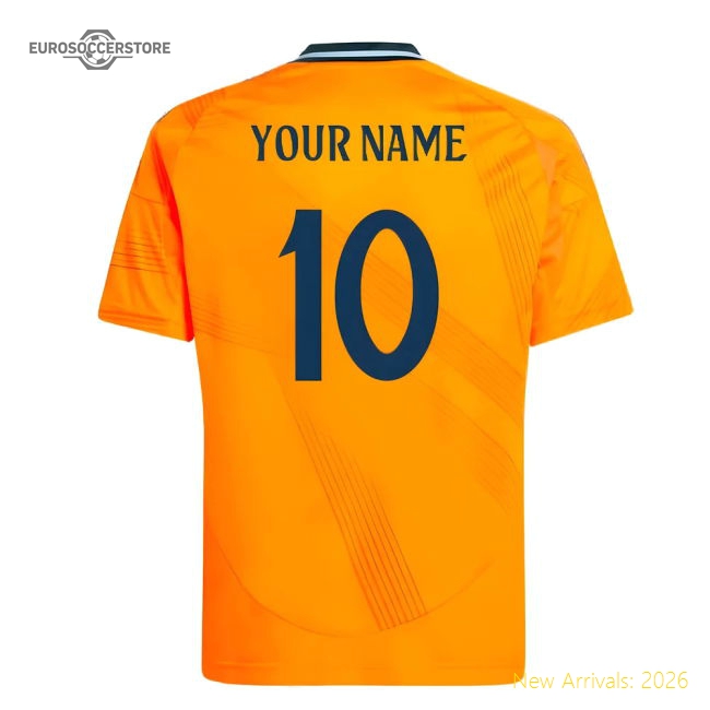 2024-2025 Real Madrid Away Mini Kit (Your Name)-Football Shirts Shop