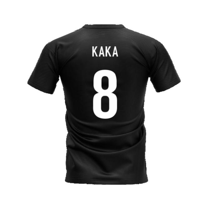 Kaka Legend T-Shirt (Black) (Kaka 8)-Football Shirts Shop