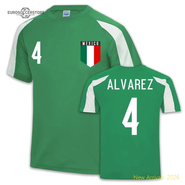 Mexico Sports Training Jersey (Edson Alvarez 4)-Football Shirts Shop