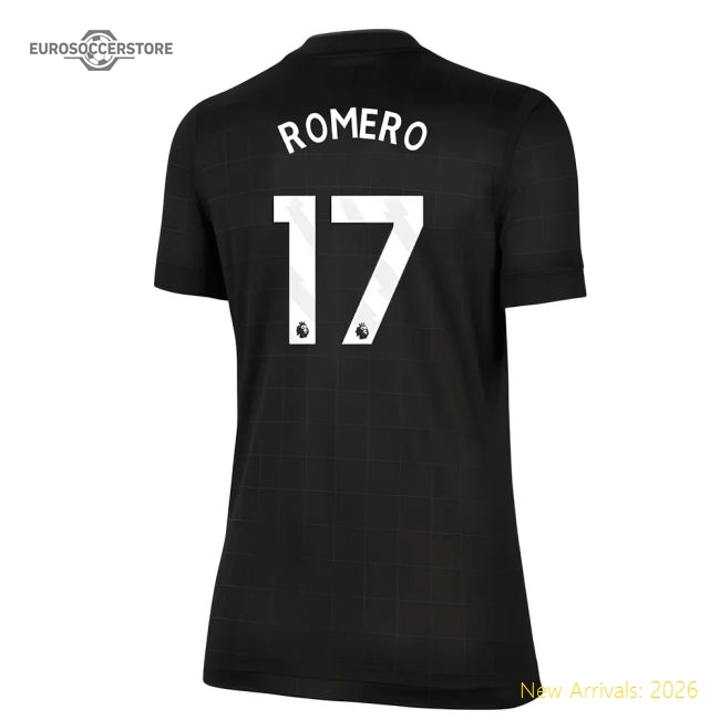 2025-2026 Tottenham Away Shirt (Womens) (Romero 17)-Football Shirts Shop