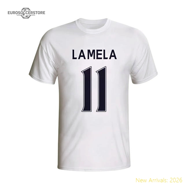 Erik Lamela Tottenham Hero T-shirt (white)-Football Shirts Shop
