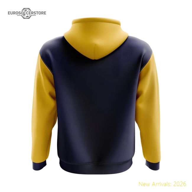 Turks and Caicos lslands Concept Country Football Hoody (Navy)-Football Shirts Shop