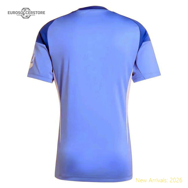 2025-2026 Real Madrid Home Goalkeeper Shirt (Blue)-Football Shirts Shop